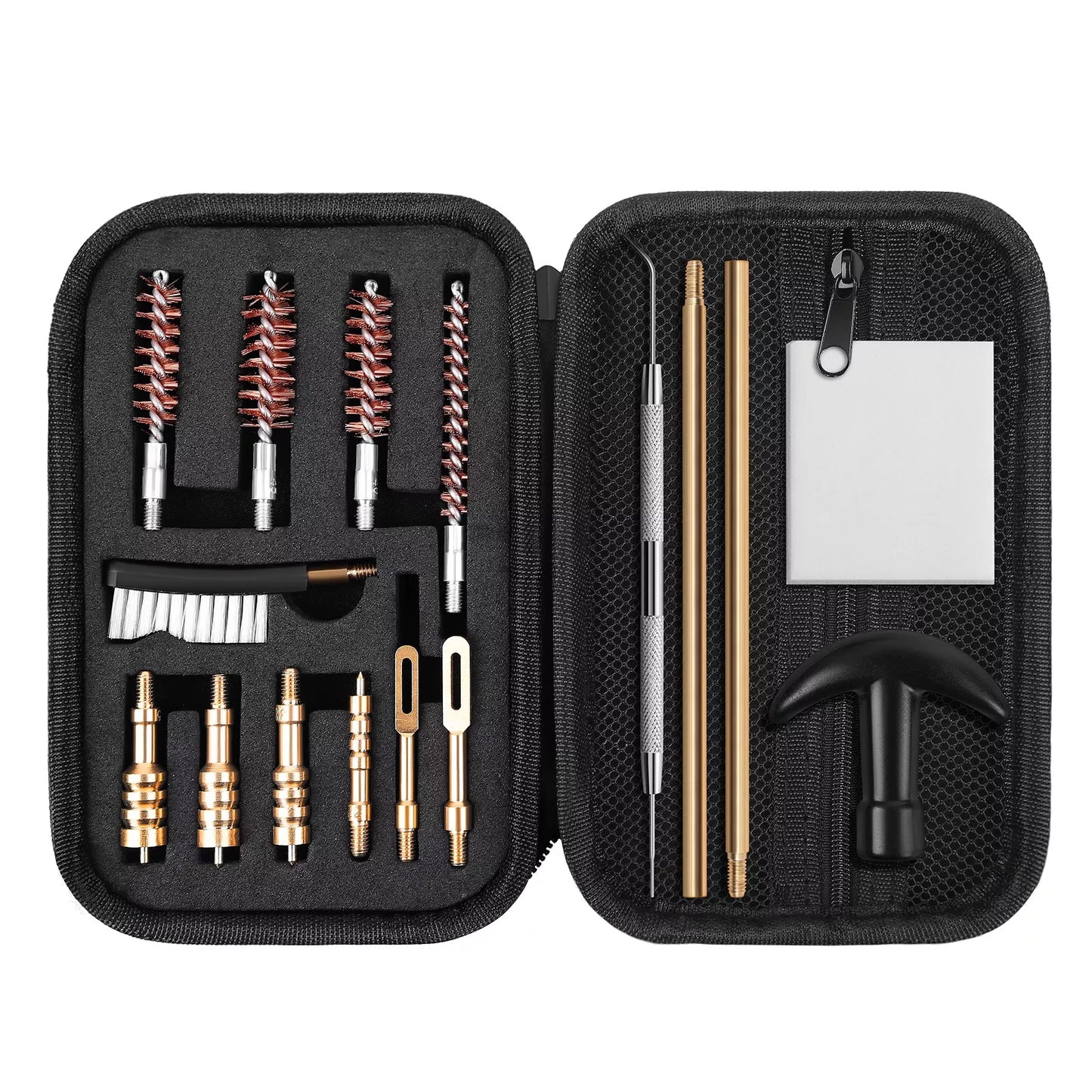 Gun Cleaning Kit for .22/.357/.38/9mm/.40/.45 Cal