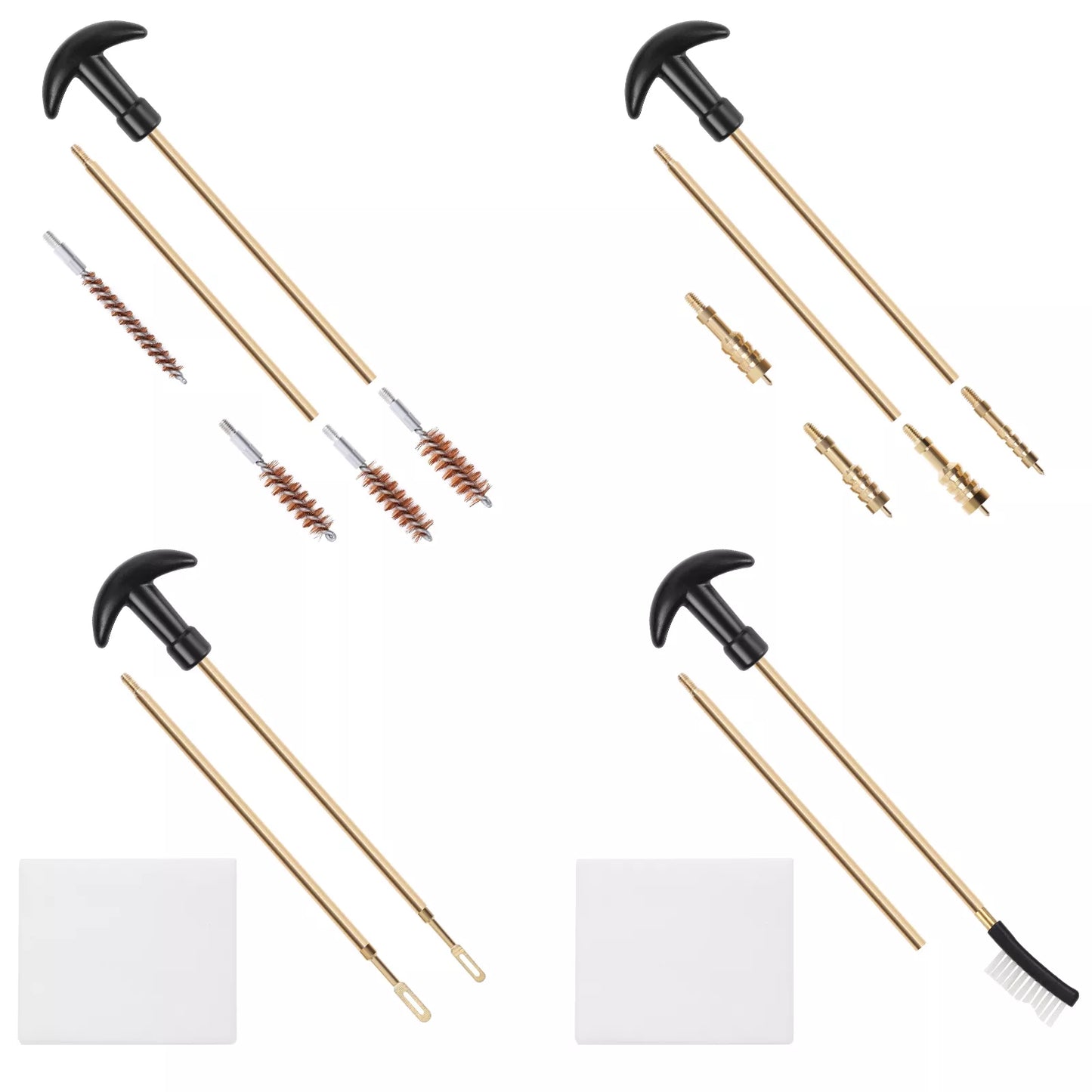 Gun Cleaning Kit for .22/.357/.38/9mm/.40/.45 Cal