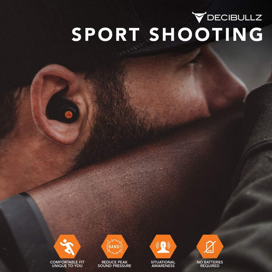 Decibullz Custom Molded Percussive Shooting Filter