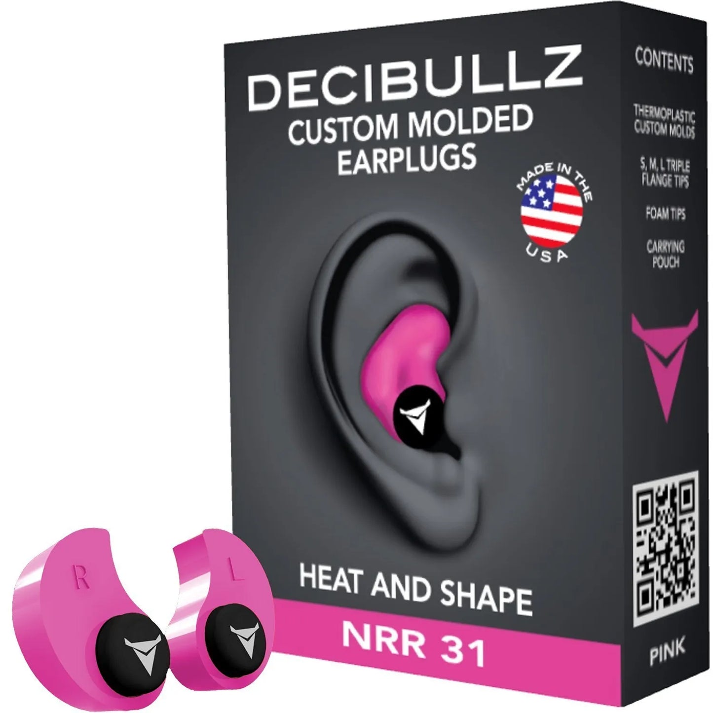 Decibullz Custom Molded Earplugs