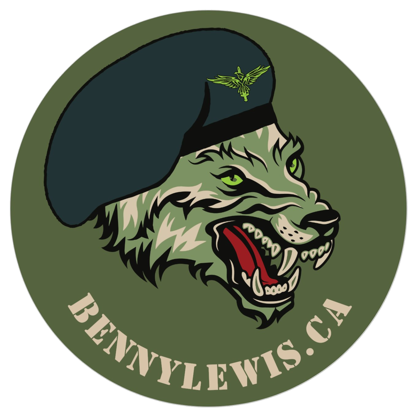BennyLewis.ca Sticker